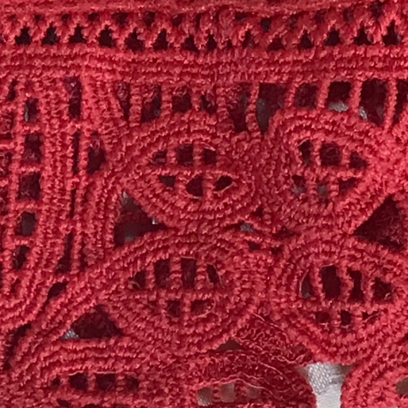 ⭐️Host Pick⭐️NWT Ruby Rd. Paprika Top With Lace Cuffs - Picture 8 of 10